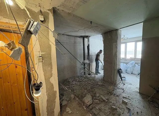 Демонтаж квартиры 60 м²