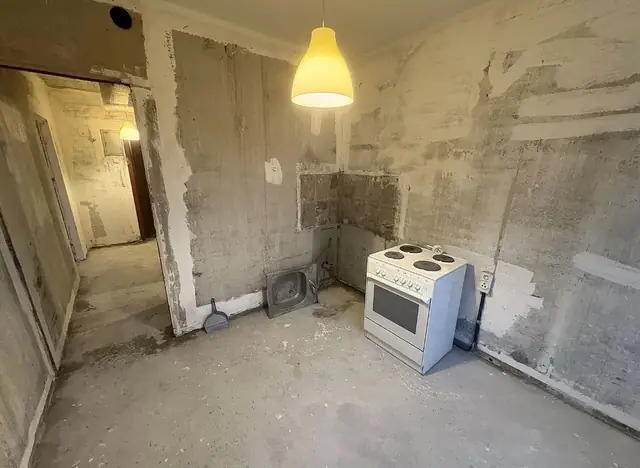 Частичный демонтаж однокомнатной квартиры 37 м²