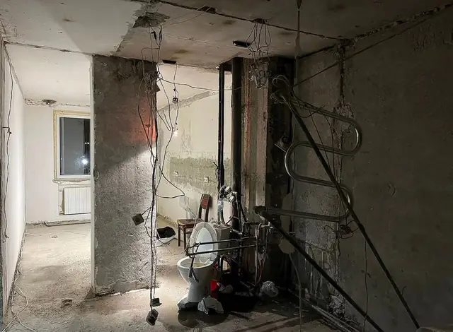 Частичный демонтаж квартиры 56 м²