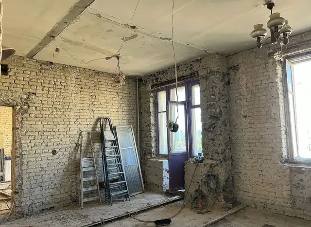 Демонтаж сталинки 72 м² под ключ